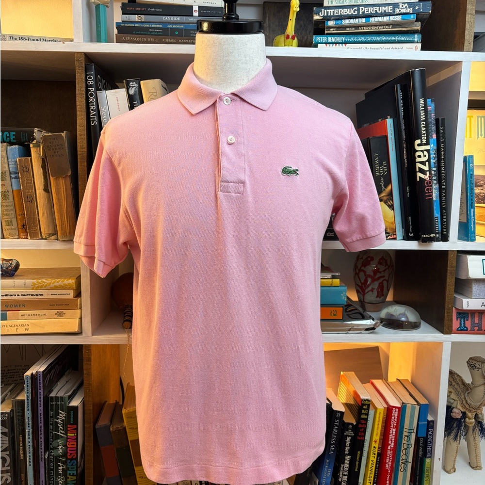 Lacoste Light Pink Polo Shirt